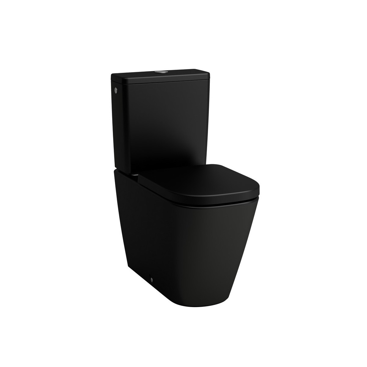 Meda cuvette au sol silent flush ss bride sh sv noir mat 680x360x430 - LAUFEN H8241117160001 