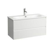Lani pr lua pack 1000 lavabo slim meuble 2t multicolour 1000x455x525 - LAUFEN H8600889991041 