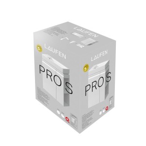 Lavabo + meuble pro s 48x28 blanc m - LAUFEN H8629654631041 