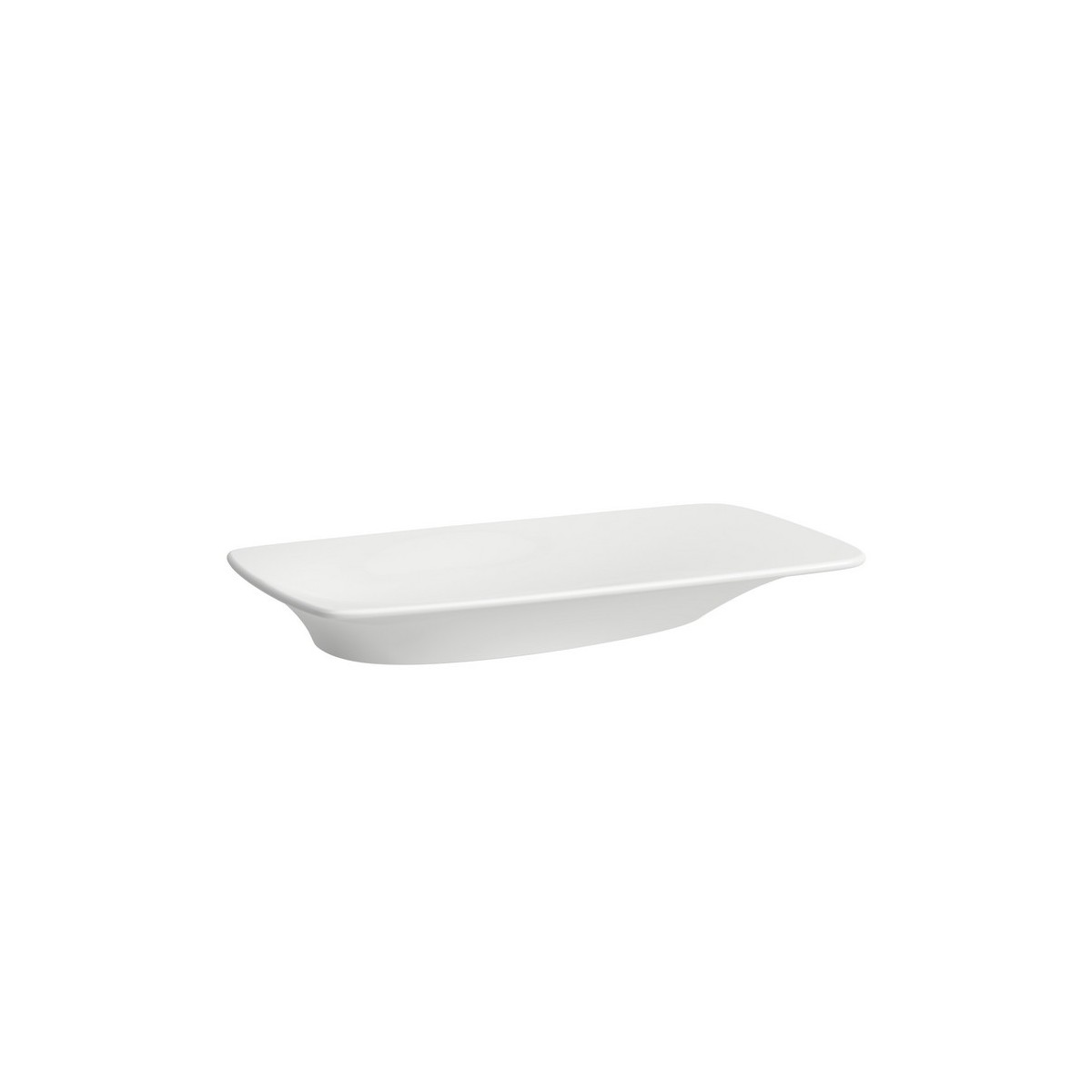 Home collection plateau 'aurelio' en céramique 320x175x40 mm blanc - LAUFEN H8777790000001 