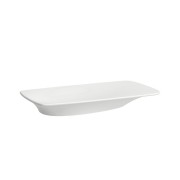 Home collection plateau 'aurelio' en céramique 320x175x40 mm blanc - LAUFEN H8777790000001 