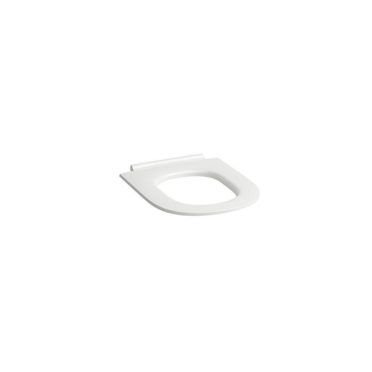Lua lunette wc sans couvercle 445x365mm blanc - LAUFEN H8910840000001 