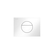 Plaque de commande ineo sunrise dispositif double chasse blanc 203x6x145 mm - LAUFEN H9001120000001 