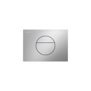 Plaque de commande ineo sunrise dispositif double chasse chromé satiné 203x6x145 - LAUFEN H9001120070001 