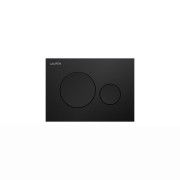 Plaque de commande ineo moon dispositif double chasse noir mat 203x6x145 mm - LAUFEN H9001147160001 