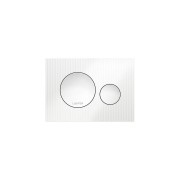 Plaque de commande ineo moondance dispositif double chasse blanc 203x6x145 mm - LAUFEN H9001160000001 