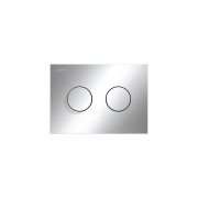 Plaque de commande ineo groove dispositif double chasse chromé 203x18x145mm - LAUFEN H9001170040001 