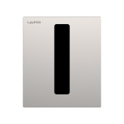 Plaque de cde pr urinoir capteur ineo e-au105 acier inoxydable brossé 125x10x145 - LAUFEN H9091059280001 
