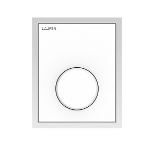 Plaque de commande pour urinoir lis ineo au106 blanc blanc 132x1x107 mm - LAUFEN H9091060000001 