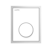 Plaque de commande pour urinoir lis ineo au108 en verre blanc 132x1x107 mm - LAUFEN H9091080000001 