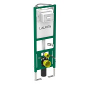Bâti-support mural d'angle ineolink avec réservoir pour wc suspendu* blanc - LAUFEN H9201190000001 