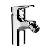 Citypro mitigeur de bidet bec fixe 96mm avec vidage chromé - LAUFEN HF500910100000 