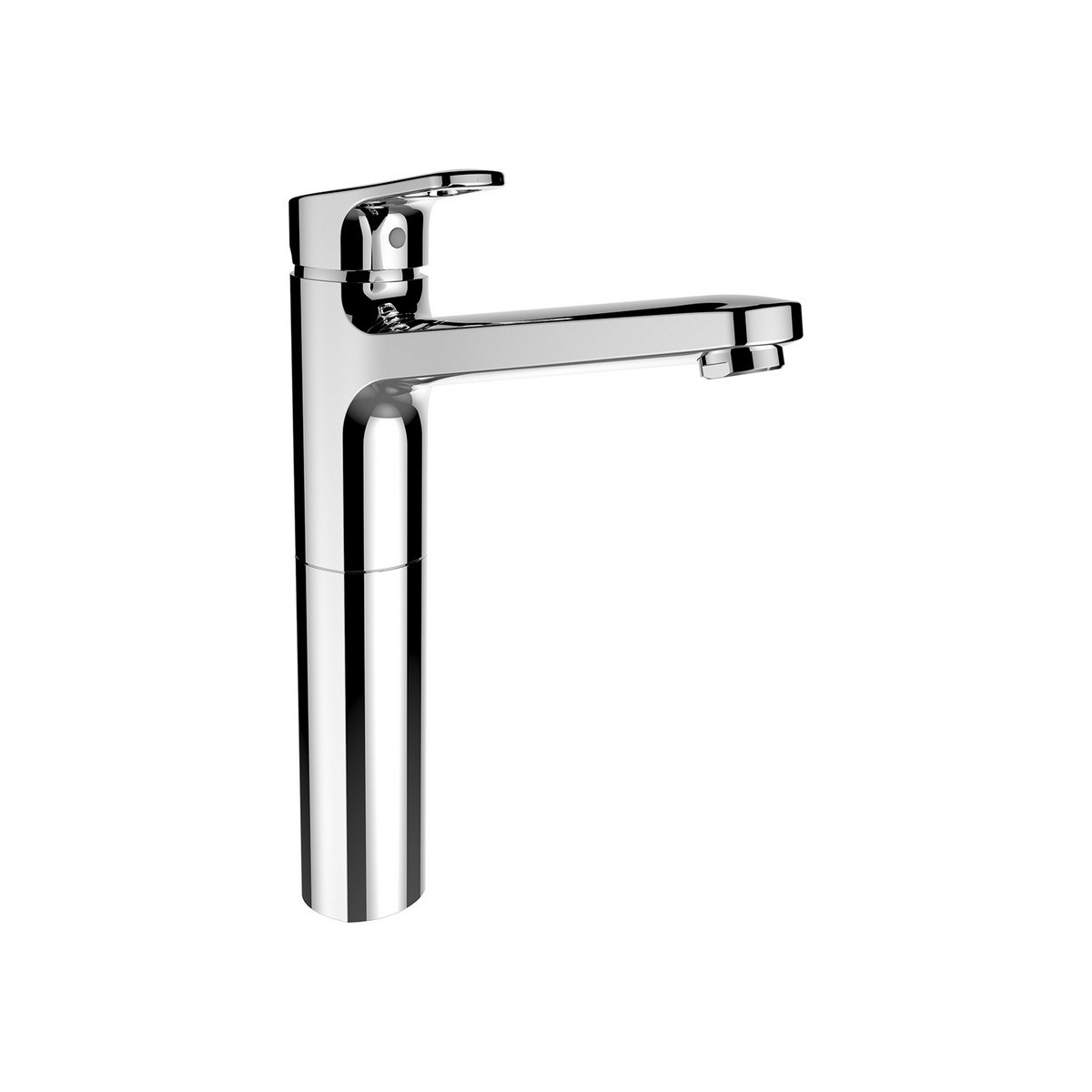 Citypro mitigeur de lavabo rehaussé bec 190mm sans vidage chromé - LAUFEN HF500914100000 