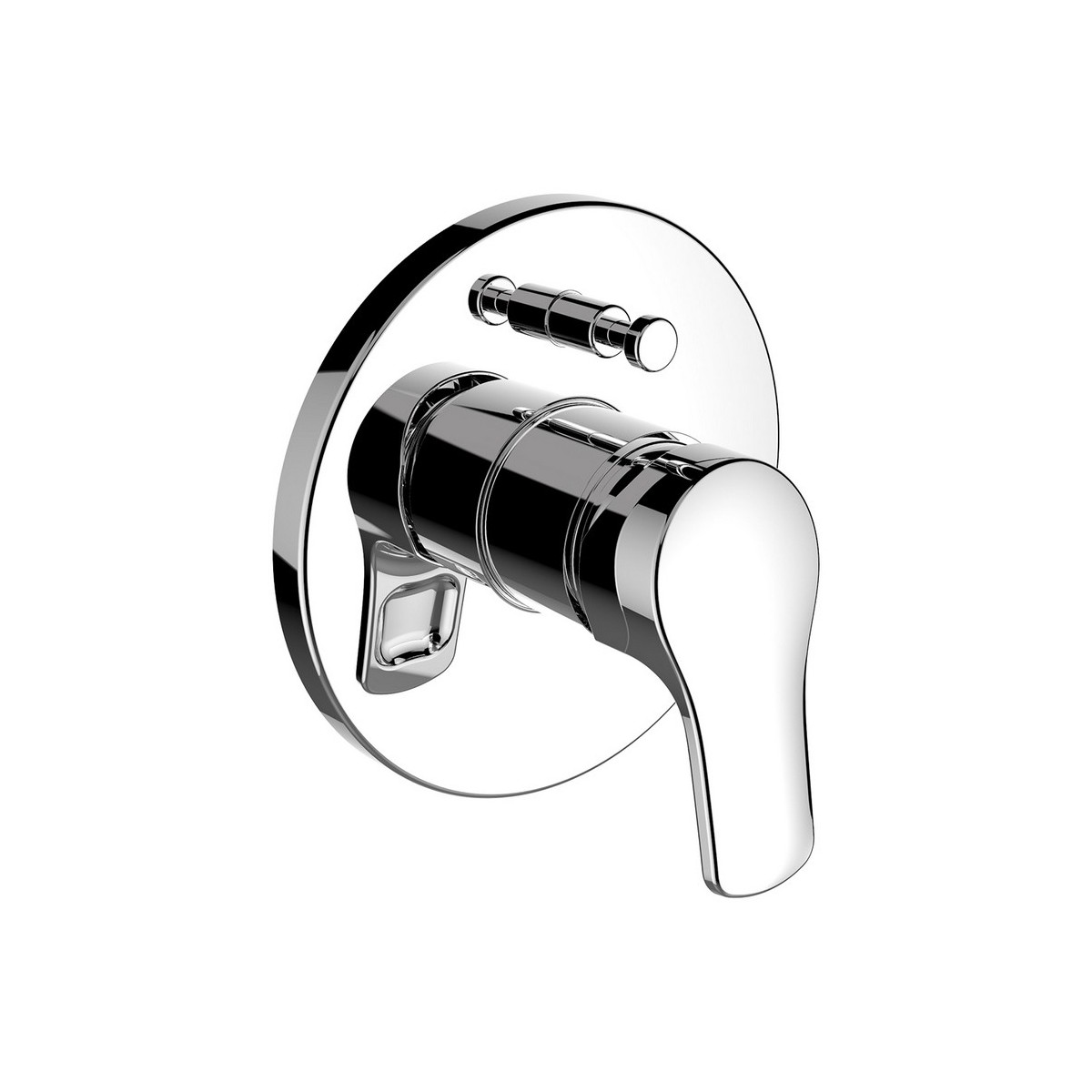 Citypro mitigeur bain-douche encastré pour simibox avec inverseur chromé - LAUFEN HF500979100000 