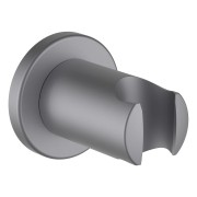 Twin support fixe pour douchette 'twin' saillie 52 mm pvd acier inox brossé - LAUFEN HF504779423000 