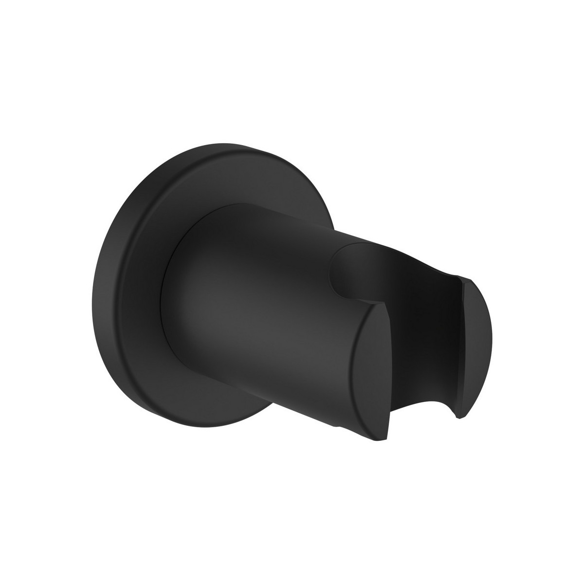 Twin support fixe pour douchette 'twin' saillie 52 mm pvd titane noir mat - LAUFEN HF504779428000 