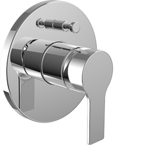 Swisstap mit bain encastré sbox as chro - LAUFEN HF506189100000 