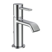 Meda mitigeur de lavabo bec fixe 95 mm avec vidage clic-clac chromé - LAUFEN HF506601100000 