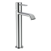 Meda mitigeur de lavabo réhaussé bec fixe 120 mm sans vidage chromé - LAUFEN HF506614100000 