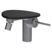 Ada mit bidet tablette np bec 110 mm av vid clic-clac pvd inox/noir mat - LAUFEN HF506710503060 