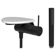 Ada mit de d à enc avec simibox 1-point tablette np pvd noir/blanc brillant - LAUFEN HF506755511060 