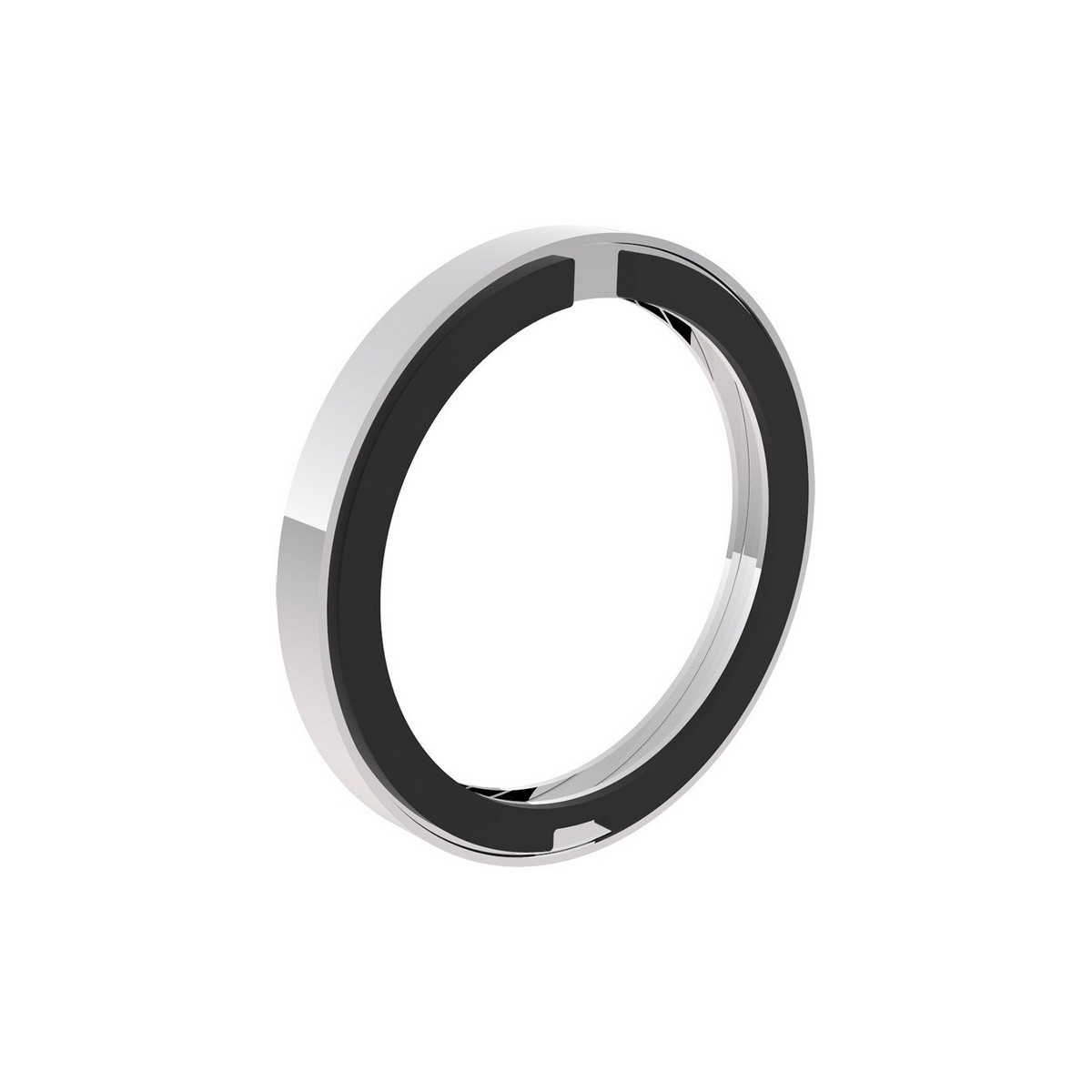 Bague de rallonge 'twin' 15 mm compatible avec l’habillage extérieur rond chromé - LAUFEN HF564001100000 