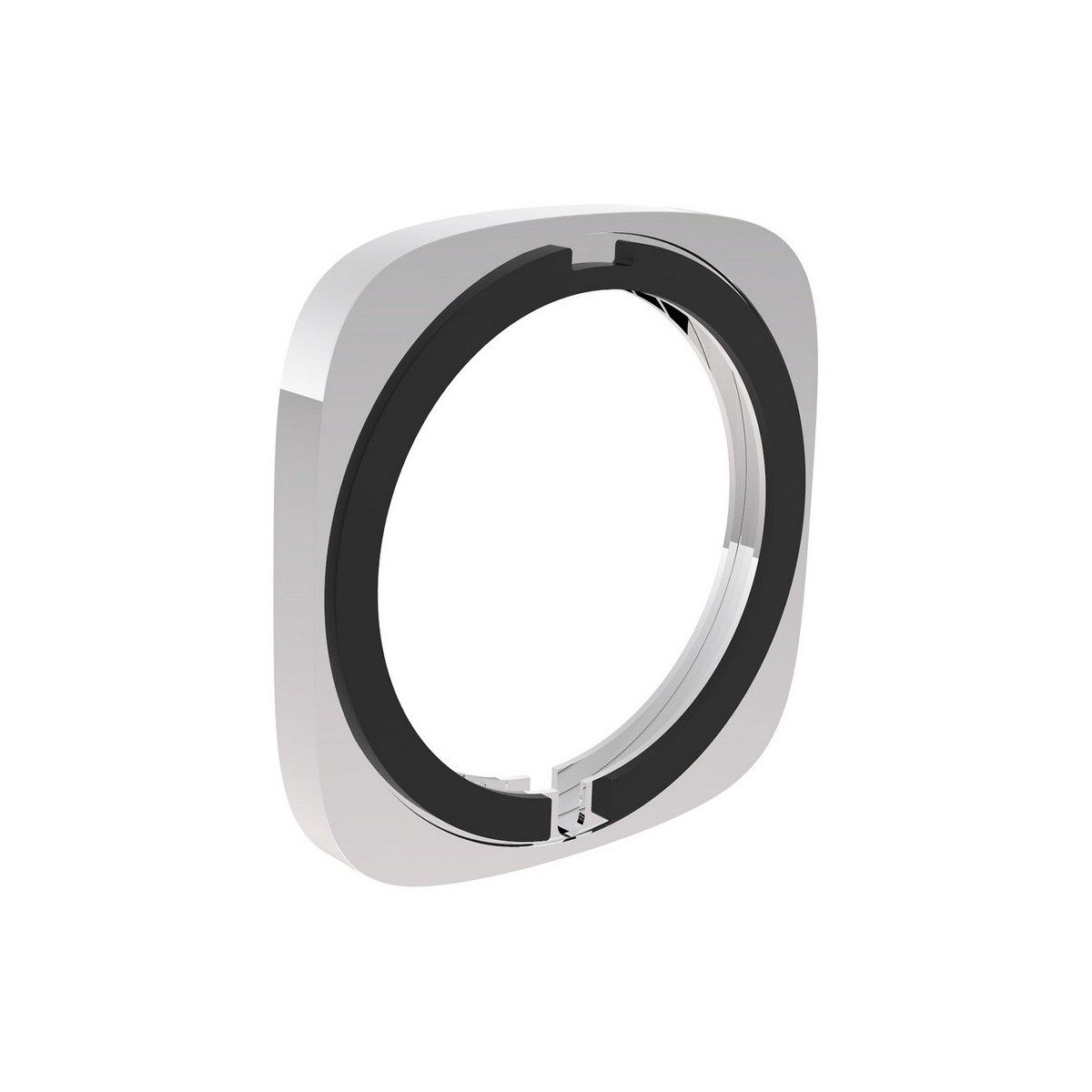 Bague de rallonge 'city' 15mm compatible avec l’habillage extérieur carré chromé - LAUFEN HF564007100000 