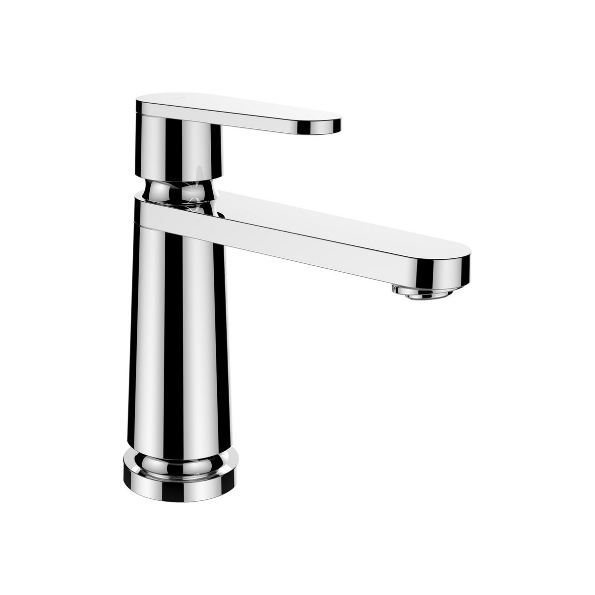 The new classic mitigeur de lavabo monotrou bec fixe 130mm sans vidage chromé - LAUFEN HF900504100000 