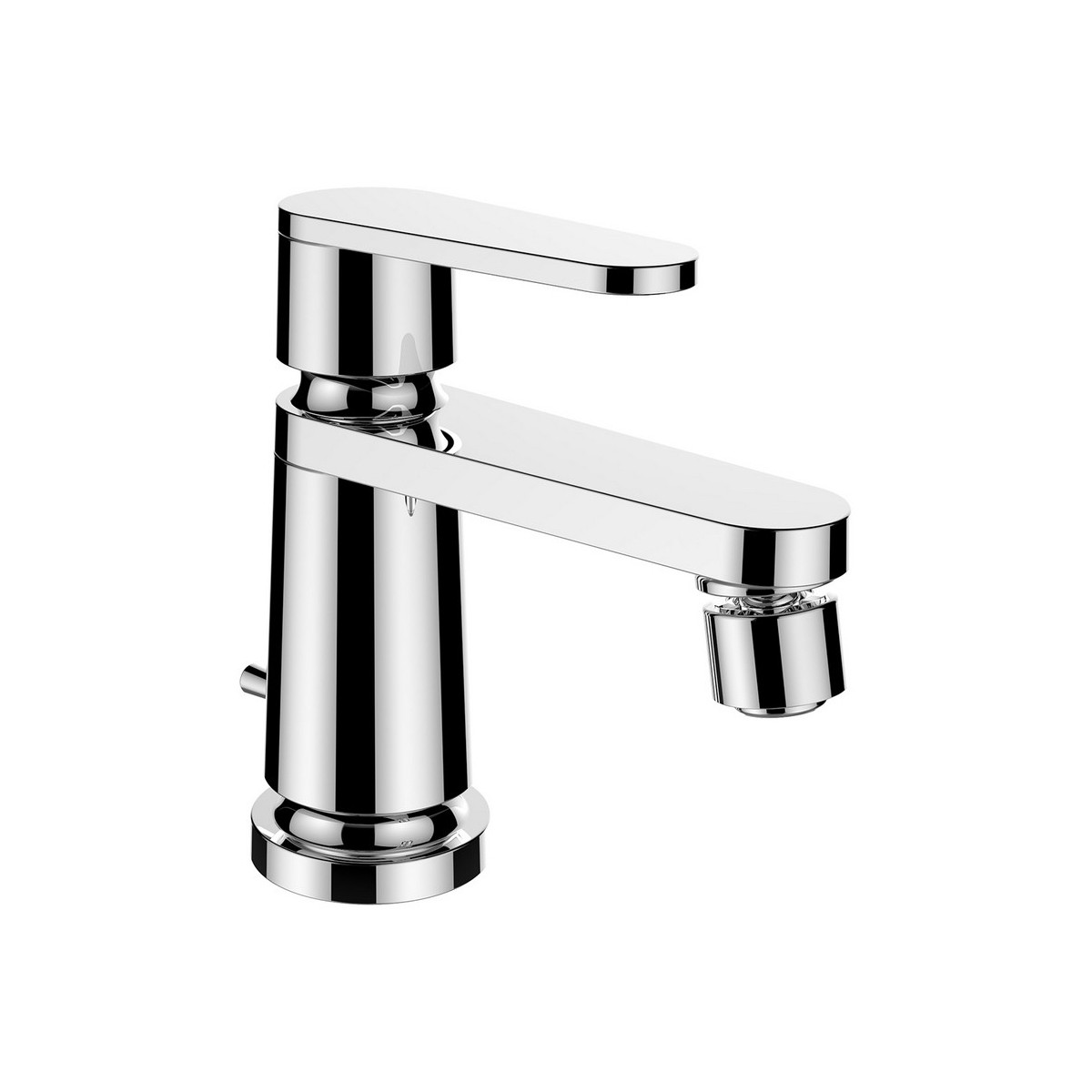 The new classic mitigeur pour bidet monotrou avec vidage chromé - LAUFEN HF900510100000 