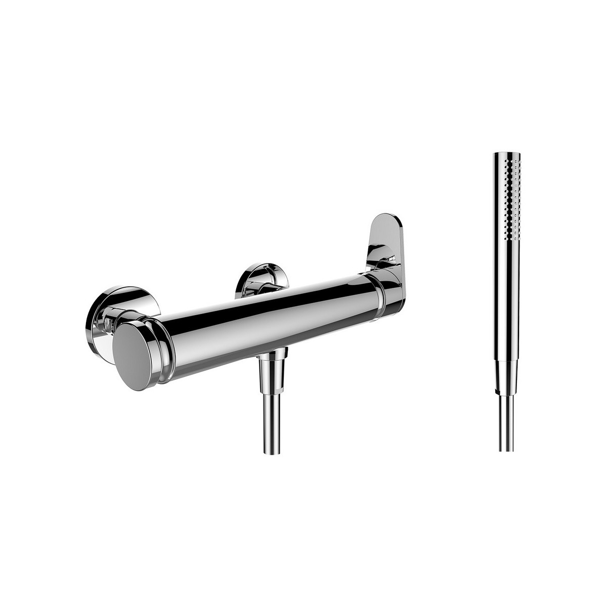 Newclassic mit douche compl e150mm chro - LAUFEN HF900550100600 
