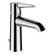 Pure mitigeur de lavabo cartouche eco+ bec fixe 110mm avec vidage chromé - LAUFEN HF901701100000 