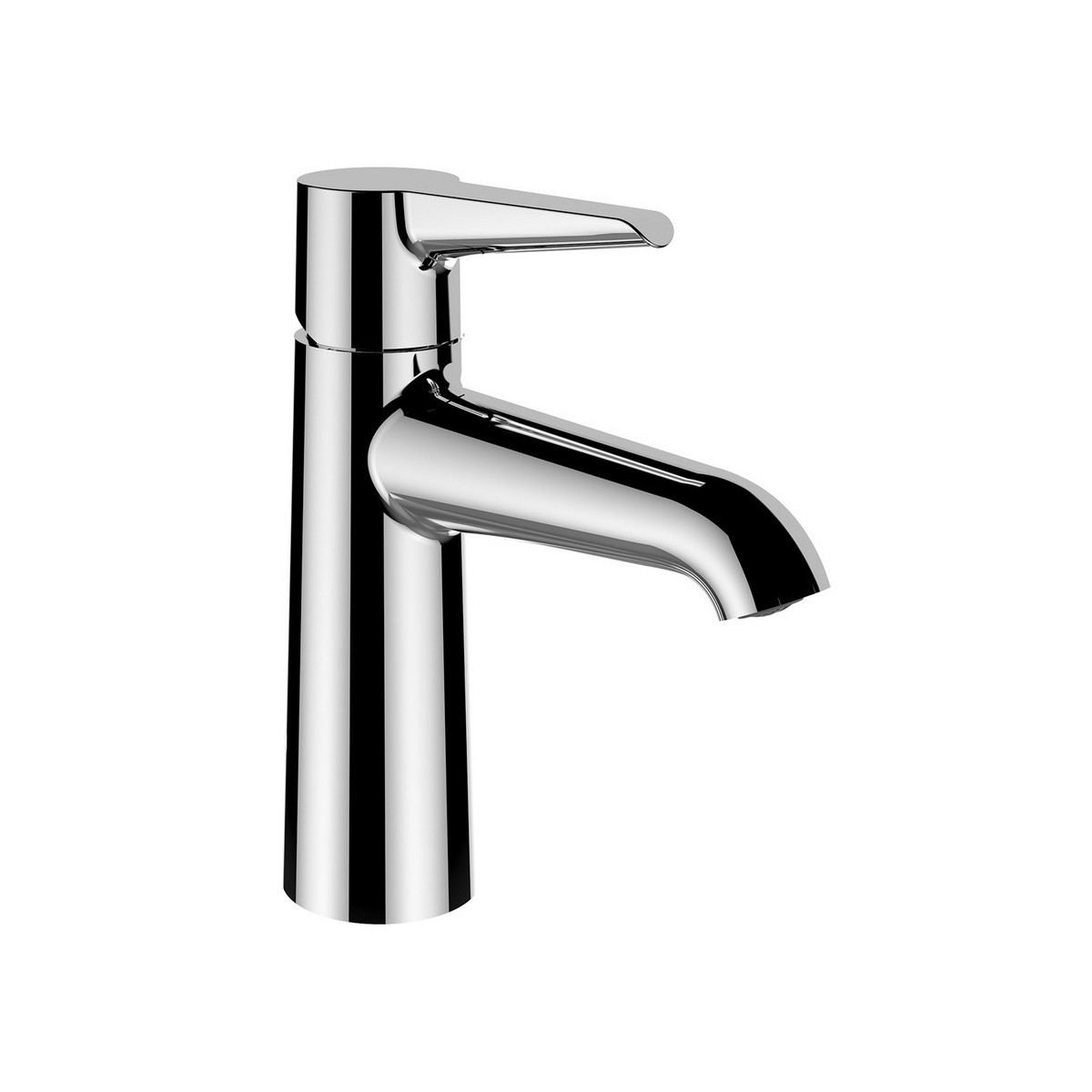 Pure mitigeur de lavabo cartouche eco+ bec fixe 110mm sans vidage chromé - LAUFEN HF901702100000 