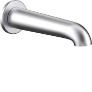 Pure bec mural fixe 175 mm pvd acier inox brossé - LAUFEN HF901771423000 