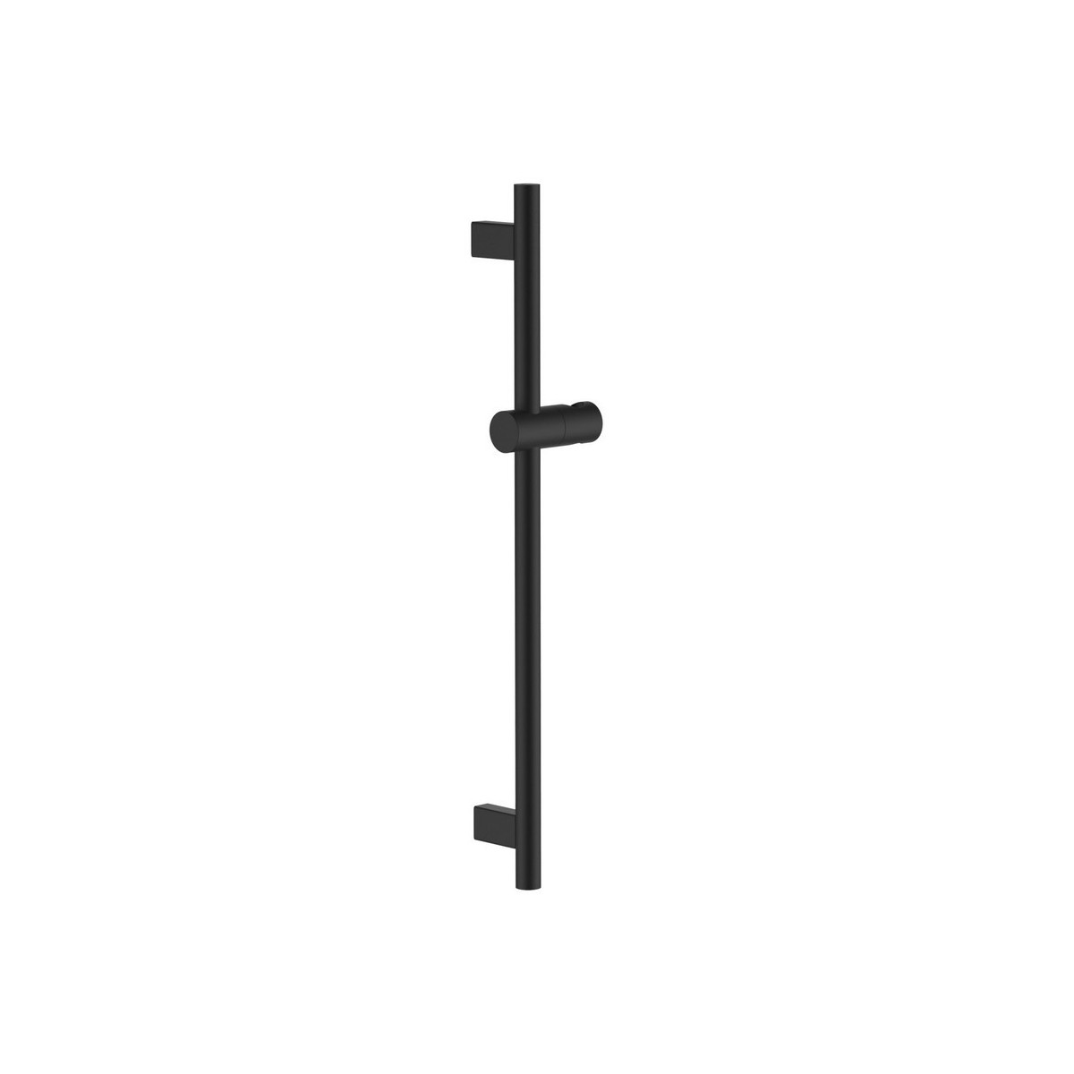 Twingliss barre de douche 'twingliss' hauteur 600 mm pvd titane noir mat - LAUFEN HF904791428000 