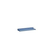Kartell laufen tablette murale 'shelfish' plastique 450x155x40mm bleu - LAUFEN H3853300830001 