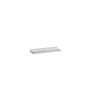 Kartell laufen tablette murale 'shelfish' plastique 450x155x40mm argent - LAUFEN H3853300860001 