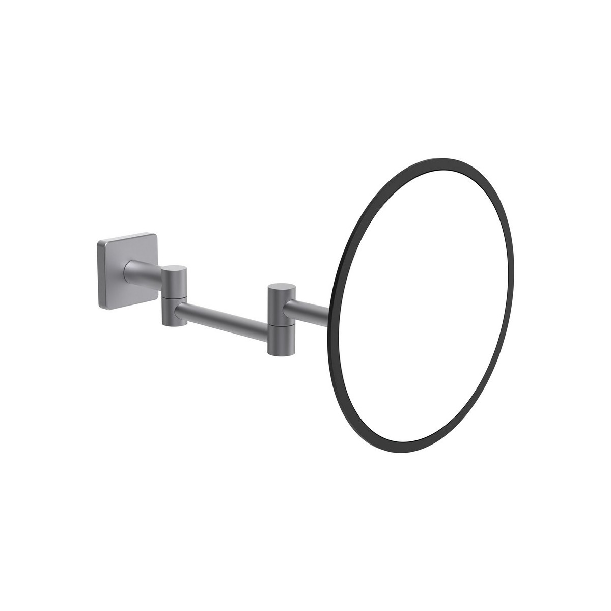 Niara s miroir mural avec verre grossissant pvd couleur inox 200x317x200 mm - LAUFEN H3860711610001 