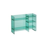Kartell laufen étagère 'sound-rack' plastique 750x260x530mm vert émeraude - LAUFEN H3893310920001 