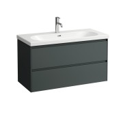 Lani meuble sous lavabo, 2 tiroirs, pour lavabo h810089 - LAUFEN H4035621122661 