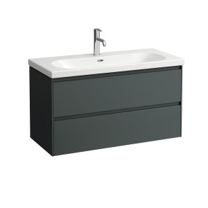 Lani meuble sous lavabo, 2 tiroirs, pour lavabo h810089 - LAUFEN H4035621122661 