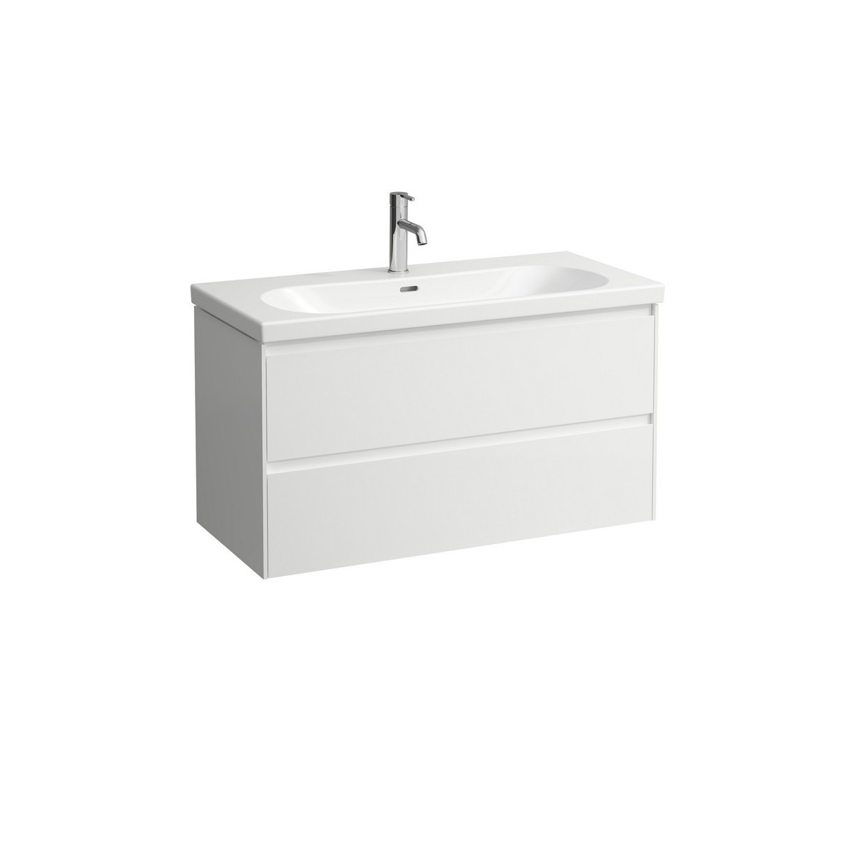 Lani meuble sous lavabo, 2 tiroirs, pour lavabo h810089 - LAUFEN H4035621129901 