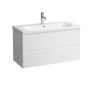 Lani meuble sous lavabo, 2 tiroirs, pour lavabo h810089 - LAUFEN H4035621129901 