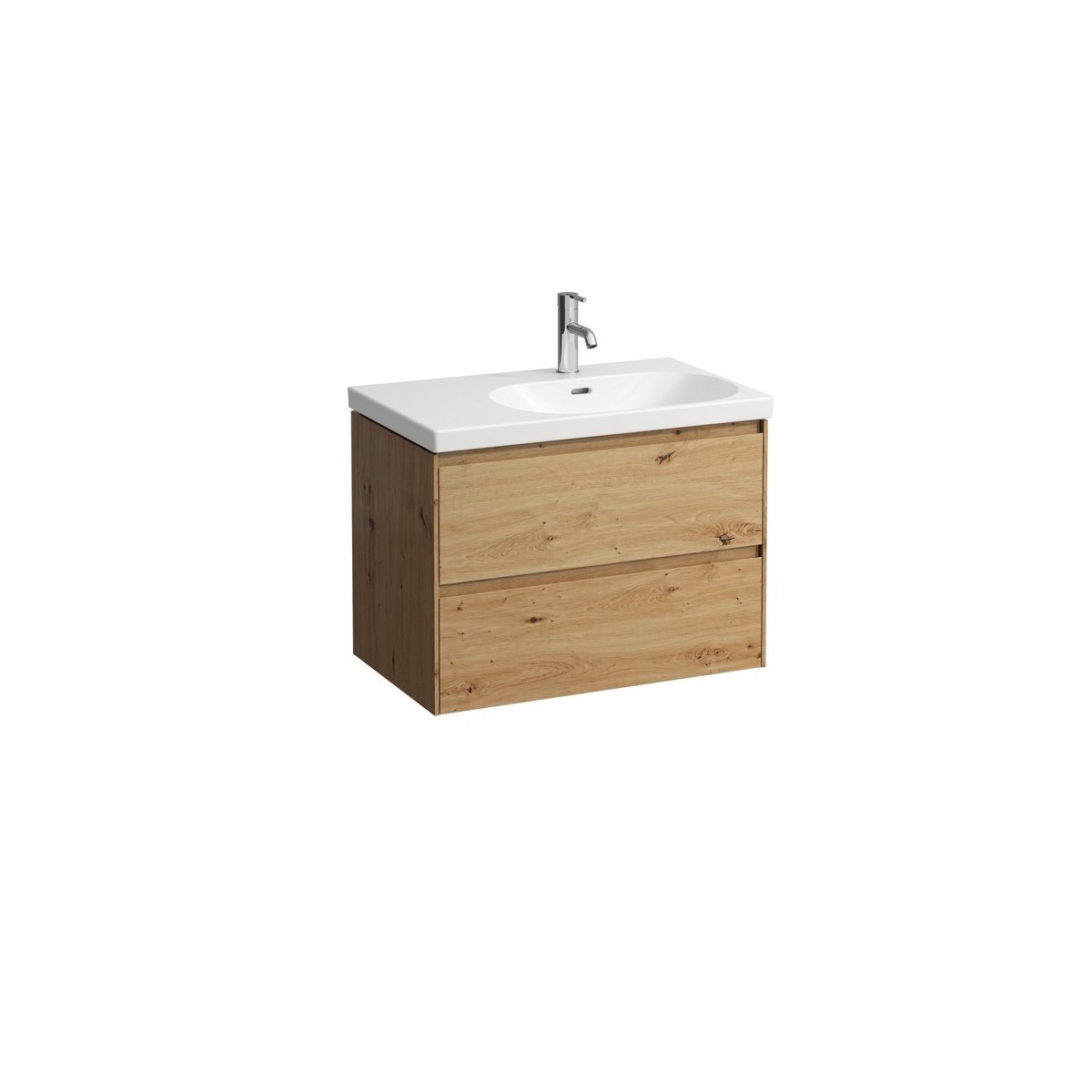 Lani meuble sous lavabo, 2 tiroirs, pour lavabo h817085 - LAUFEN H4035821122671 