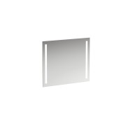Lani miroir 800mm 2 éclairages led verticaux intégrés 800x700x28mm miroir - LAUFEN H4038541121441 