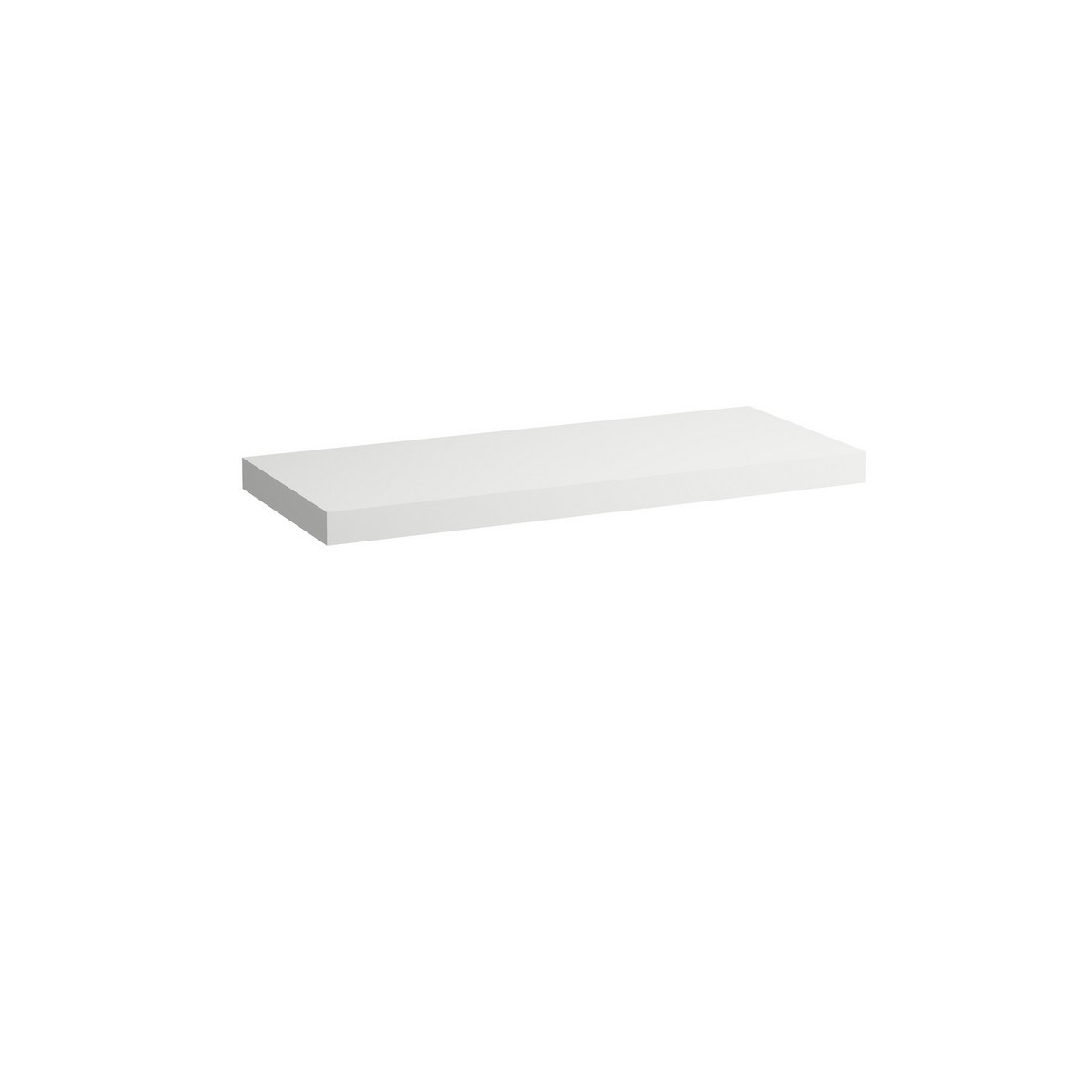 Lani plan 1200 mm sans déc 65 mm d’épaisseur blc mat 1185x495x65 - LAUFEN H4046701122601 