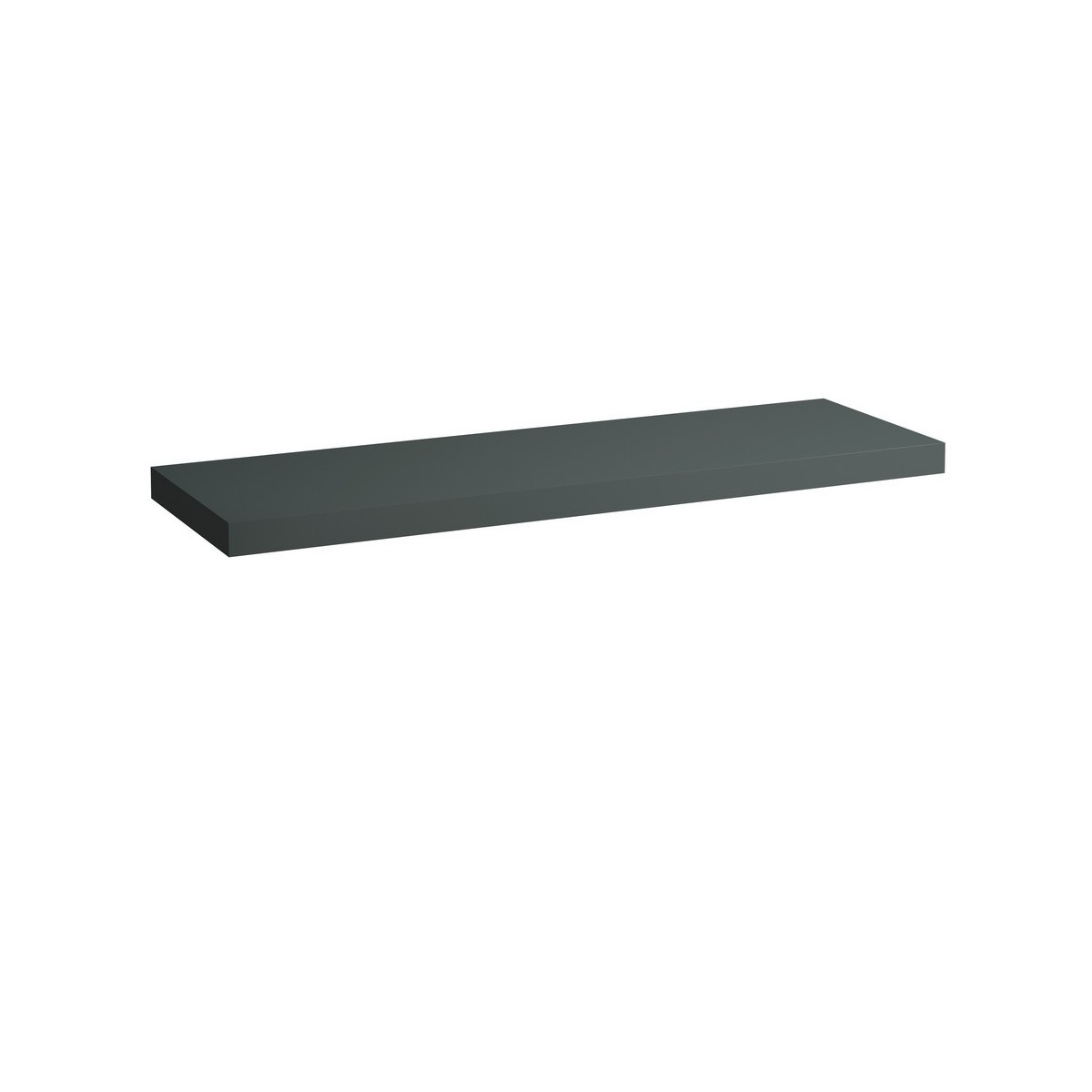 Lani plan 1600 mm sans déc 65 mm d’épaisseur gris traffic 1570x495x65 - LAUFEN H4046901122661 
