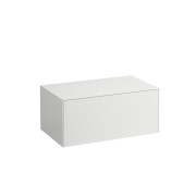 Sonar meuble sans découpe 775 mm avec un tiroir blanc mat 775x455x340 mm - LAUFEN H4054100341701 