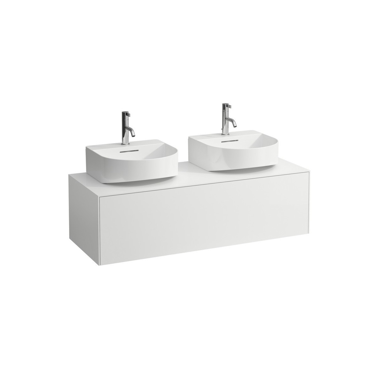 Meuble 1 tiroir sonar 120 blan - LAUFEN H4054540341701 