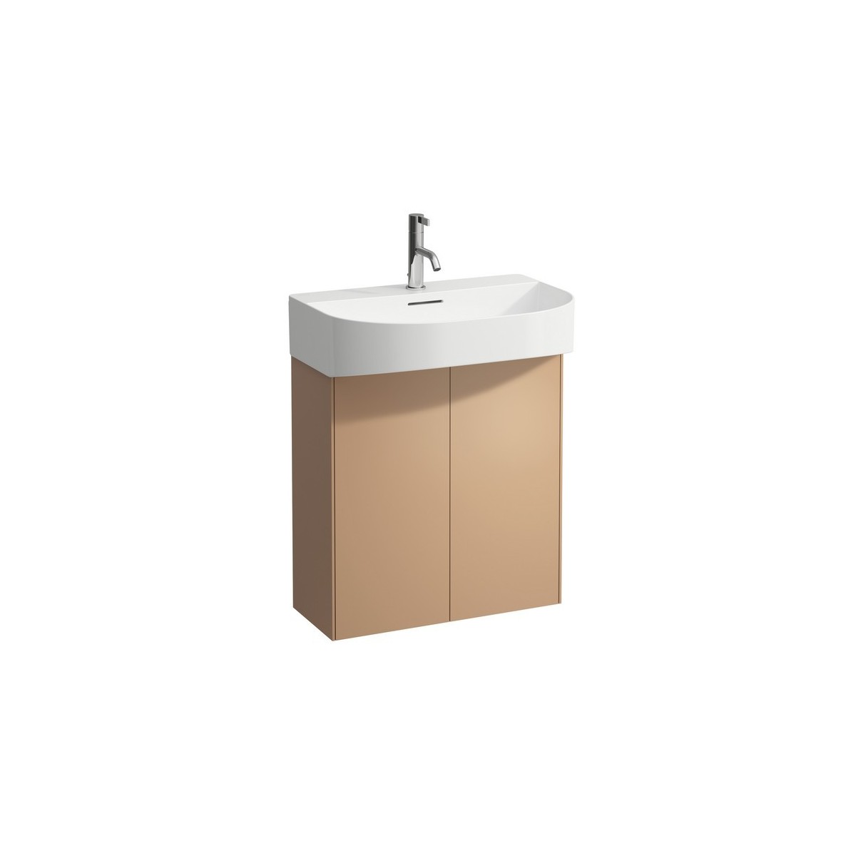 Sonar meuble sous lavabo 2 portes pour lavabo 810342 580x240x600mm cuivre - LAUFEN H4054830340411 