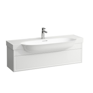 The new classic meuble 1 tiroir pour lavabo 813858 1175x315x345mm blanc mat - LAUFEN H4060510851701 